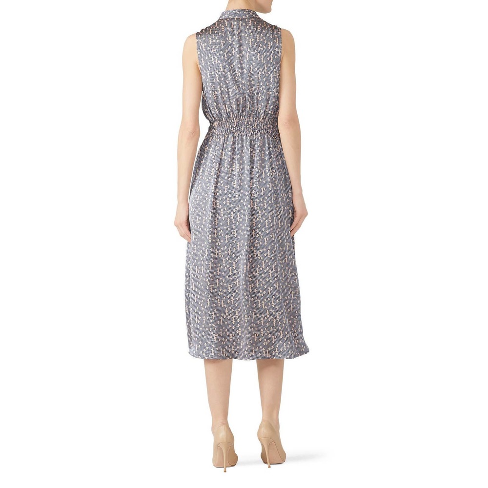Equipment Dress Andrinna Button-Front Size 4 - Picture 2 of 10